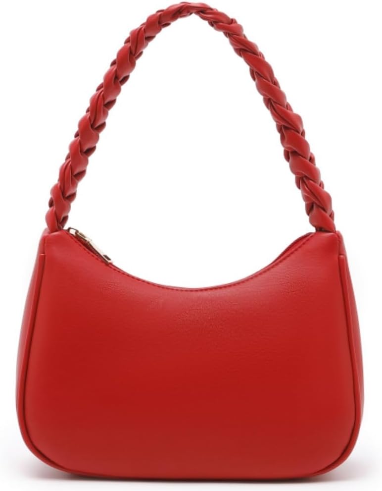 Shoulder Bags for Women. Cute Hobo Tote Handbag Mini Clutch Purse with Zipper Closure