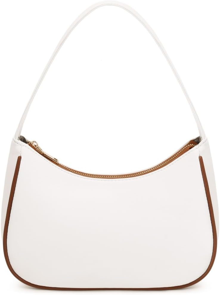 Shoulder Bags for Women. Cute Hobo Tote Handbag Mini Clutch Purse with Zipper Closure