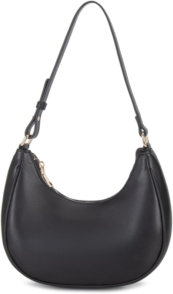 Shoulder Bags for Women. Cute Hobo Tote Handbag Mini Clutch Purse with Zipper Closure