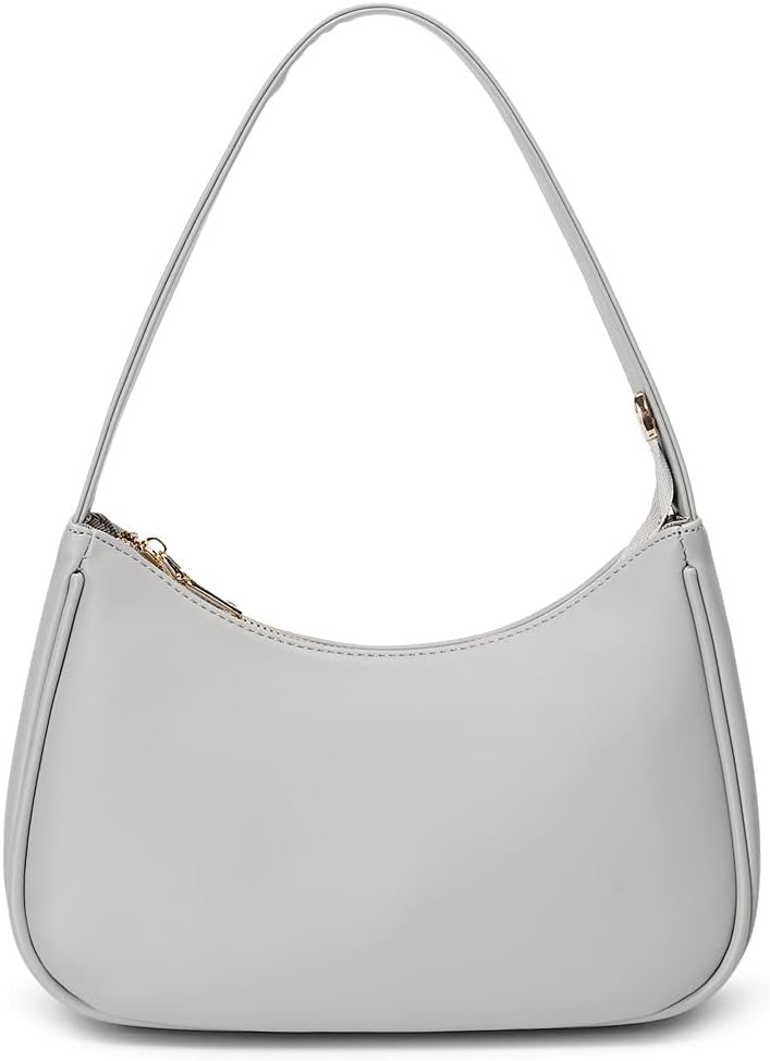 Shoulder Bags for Women. Cute Hobo Tote Handbag Mini Clutch Purse with Zipper Closure