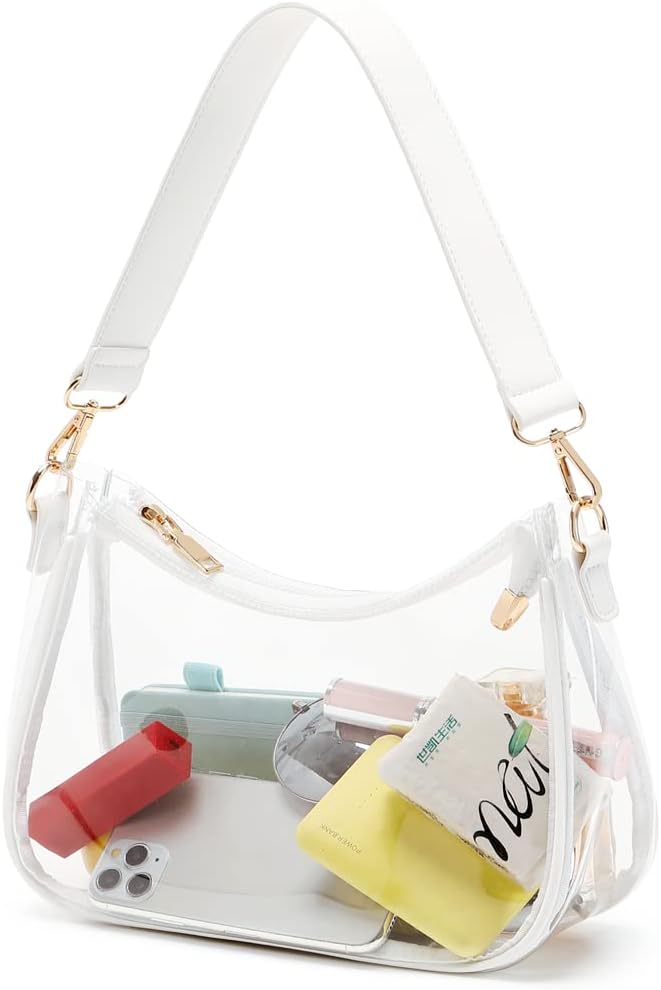 Shoulder Bags for Women. Cute Hobo Tote Handbag Mini Clutch Purse with Zipper Closure