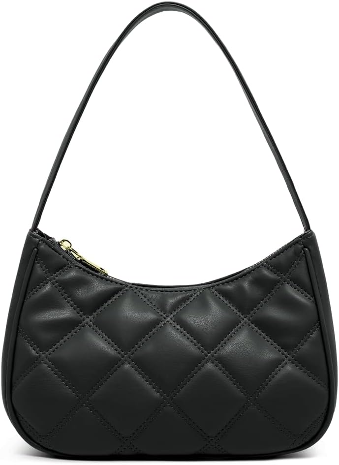 Shoulder Bags for Women. Cute Hobo Tote Handbag Mini Clutch Purse with Zipper Closure