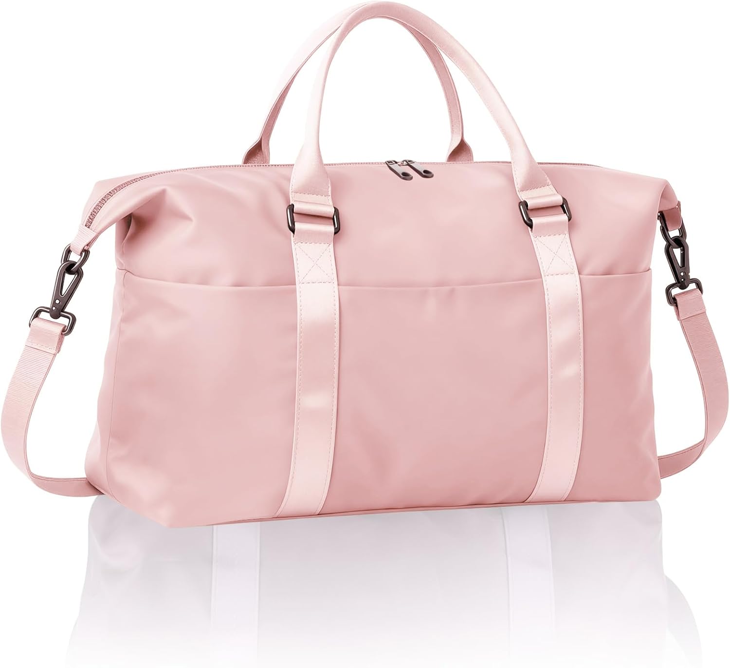 Weekender Duffel Bags for Women. Purple Travel Totes Bag for Airplane Essentials. Overnight Bags for Women with Trolley Sleeve. Large Carry On Hospital Bag for Labor and Delivery. Sport. Gym