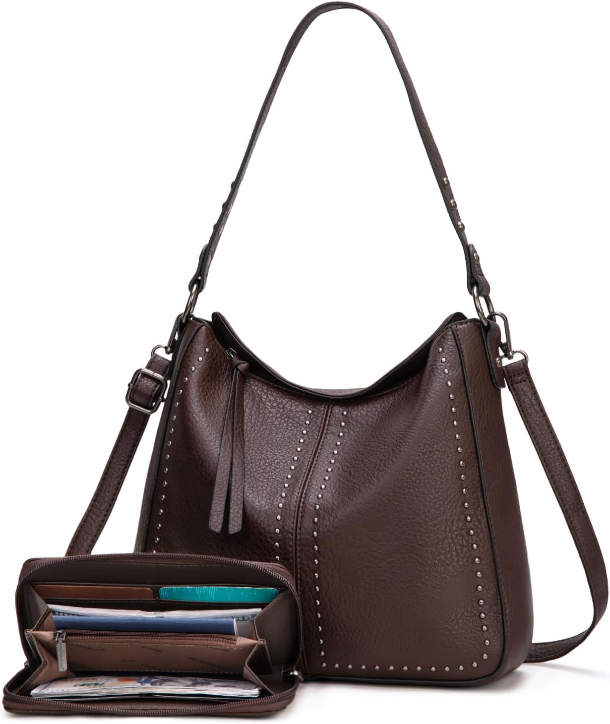 West Hobo Bag for Women Crossbody Purse and Handbags Ladies Chic Shoulder Bags