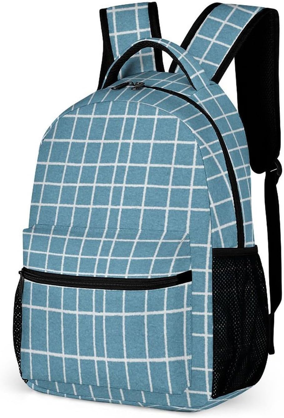 Stripes Backpack Lightweight Large Capacity Laptop Daybag for Travel Work