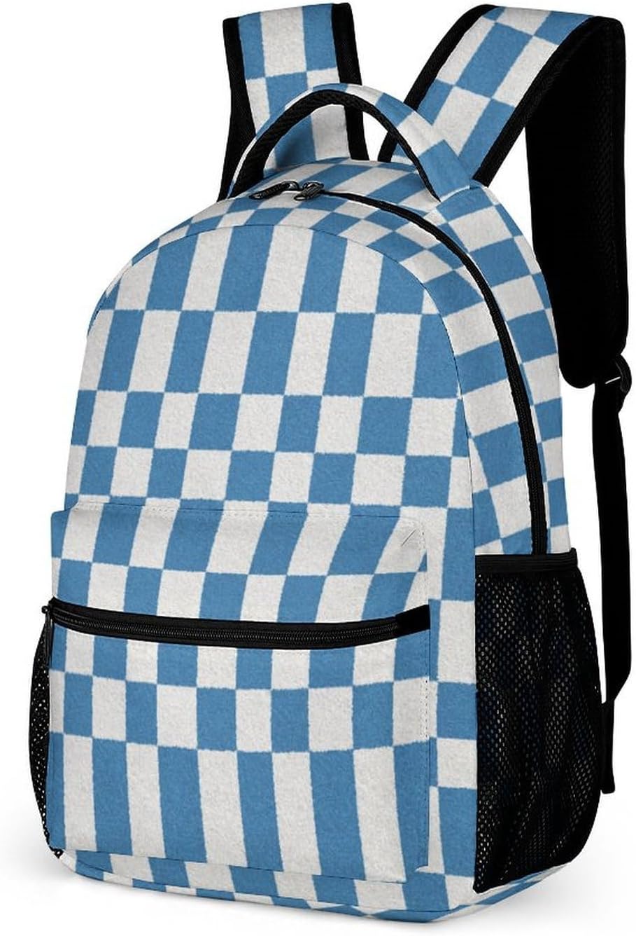 Stripes Backpack Lightweight Large Capacity Laptop Daybag for Travel Work