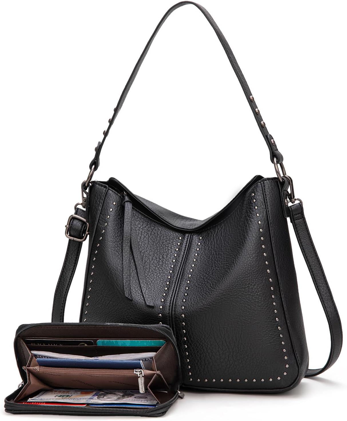 West Hobo Bag for Women Crossbody Purse and Handbags Ladies Chic Shoulder Bags