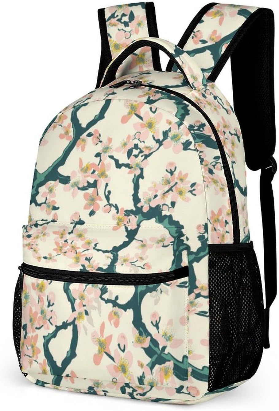 Stripes Backpack Lightweight Large Capacity Laptop Daybag for Travel Work