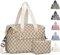 Travel Duffle Bag. Waterproof Weekender Overnight Hospital Bags for Women Men with Toiletry Bag Lightweight Carry on Personal Item Duffle Gym Bag for Travel. Airplanes. Sports