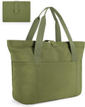 Tote Bag for Women. Foldable Tote Bag With Zipper Travel Large Shoulder Bag Handbag for Work