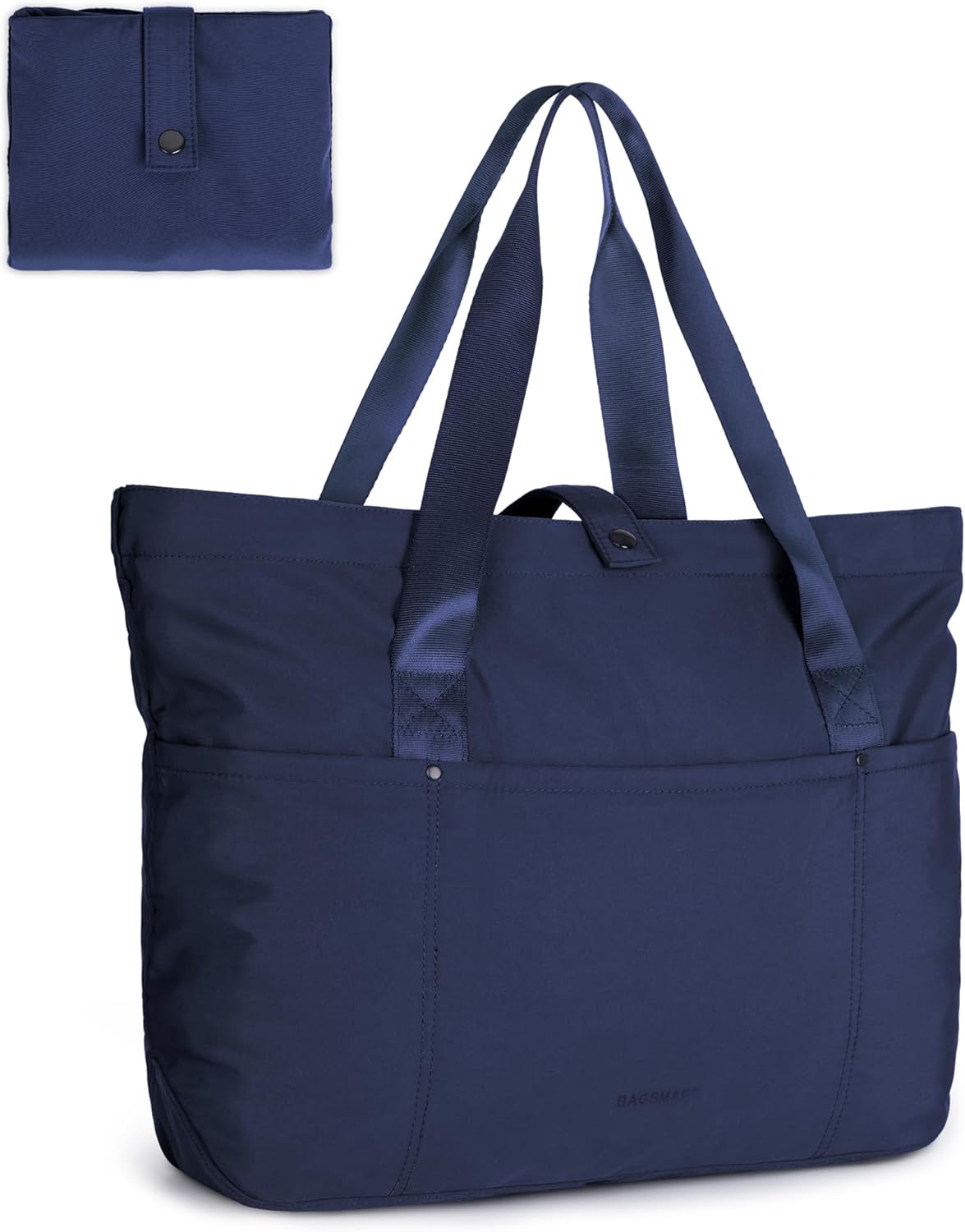 Tote Bag for Women. Foldable Tote Bag With Zipper Travel Large Shoulder Bag Handbag for Work