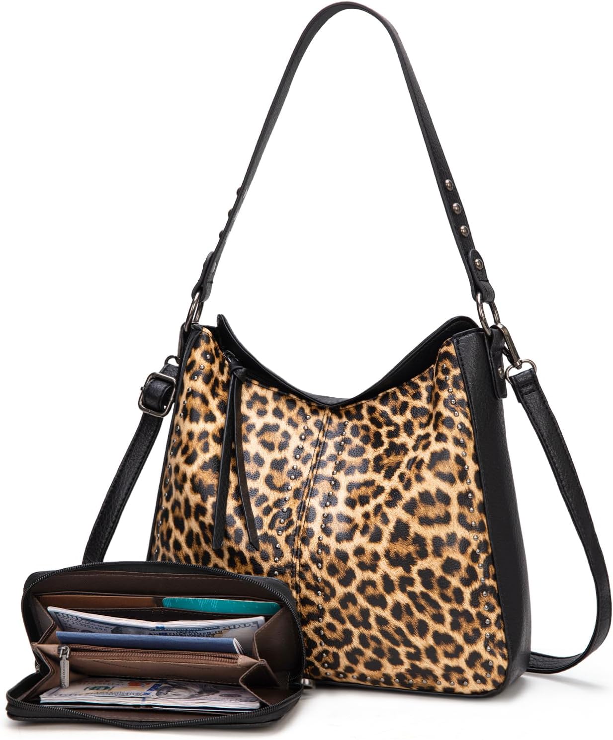 West Hobo Bag for Women Crossbody Purse and Handbags Ladies Chic Shoulder Bags