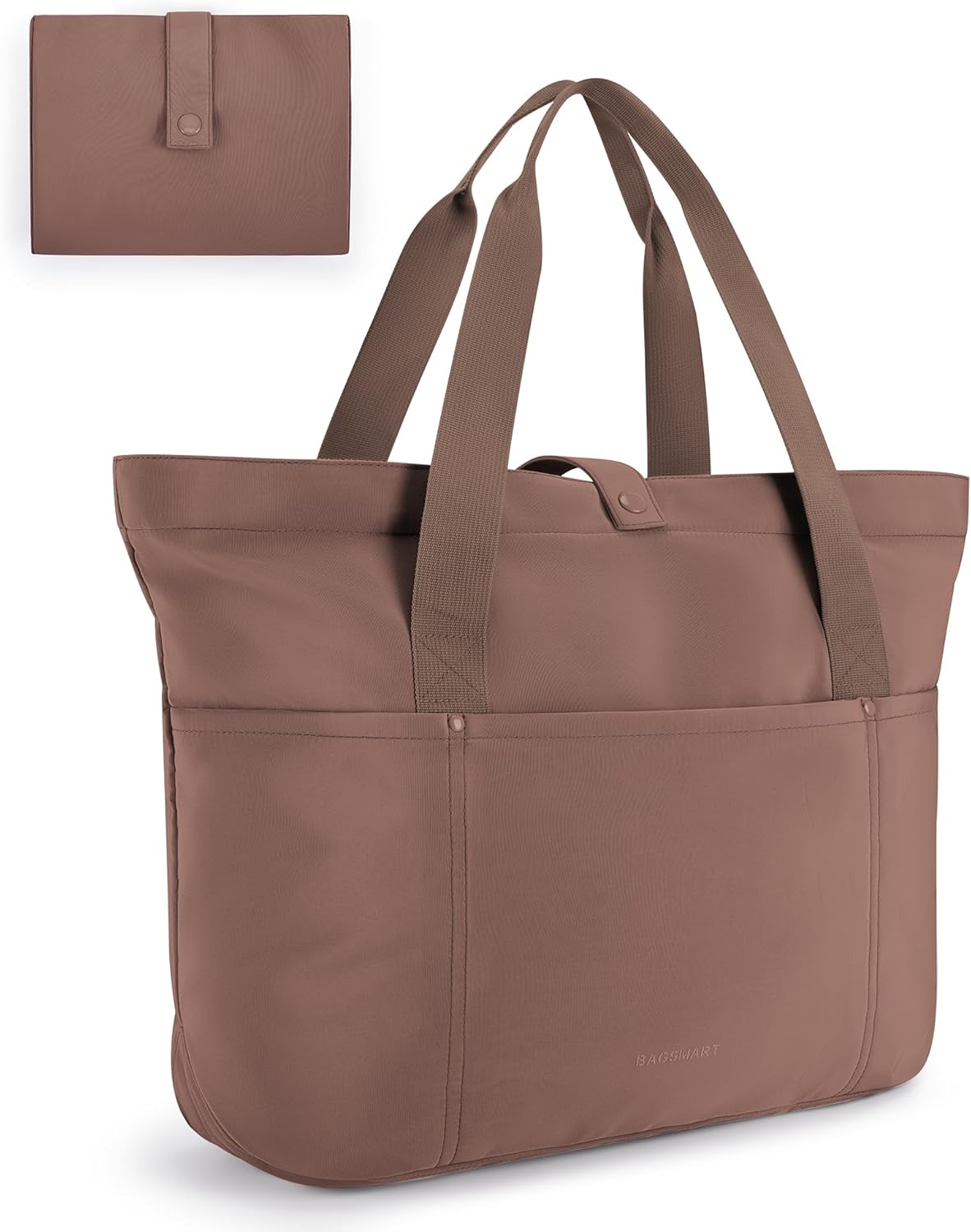 Tote Bag for Women. Foldable Tote Bag With Zipper Travel Large Shoulder Bag Handbag for Work