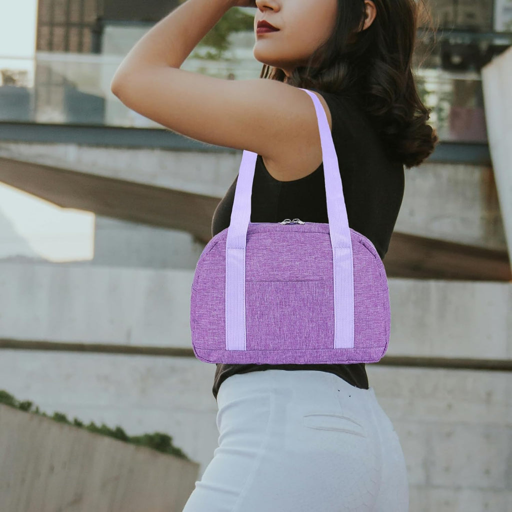 Mini Gym Bag for Women Girls. 12 inch Small Gym Tote. Lightweight Small Carry On Duffle Bag for Travel Sports