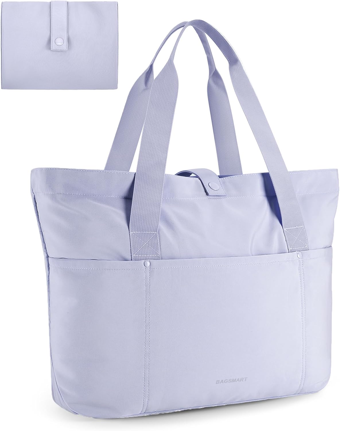 Tote Bag for Women. Foldable Tote Bag With Zipper Travel Large Shoulder Bag Handbag for Work