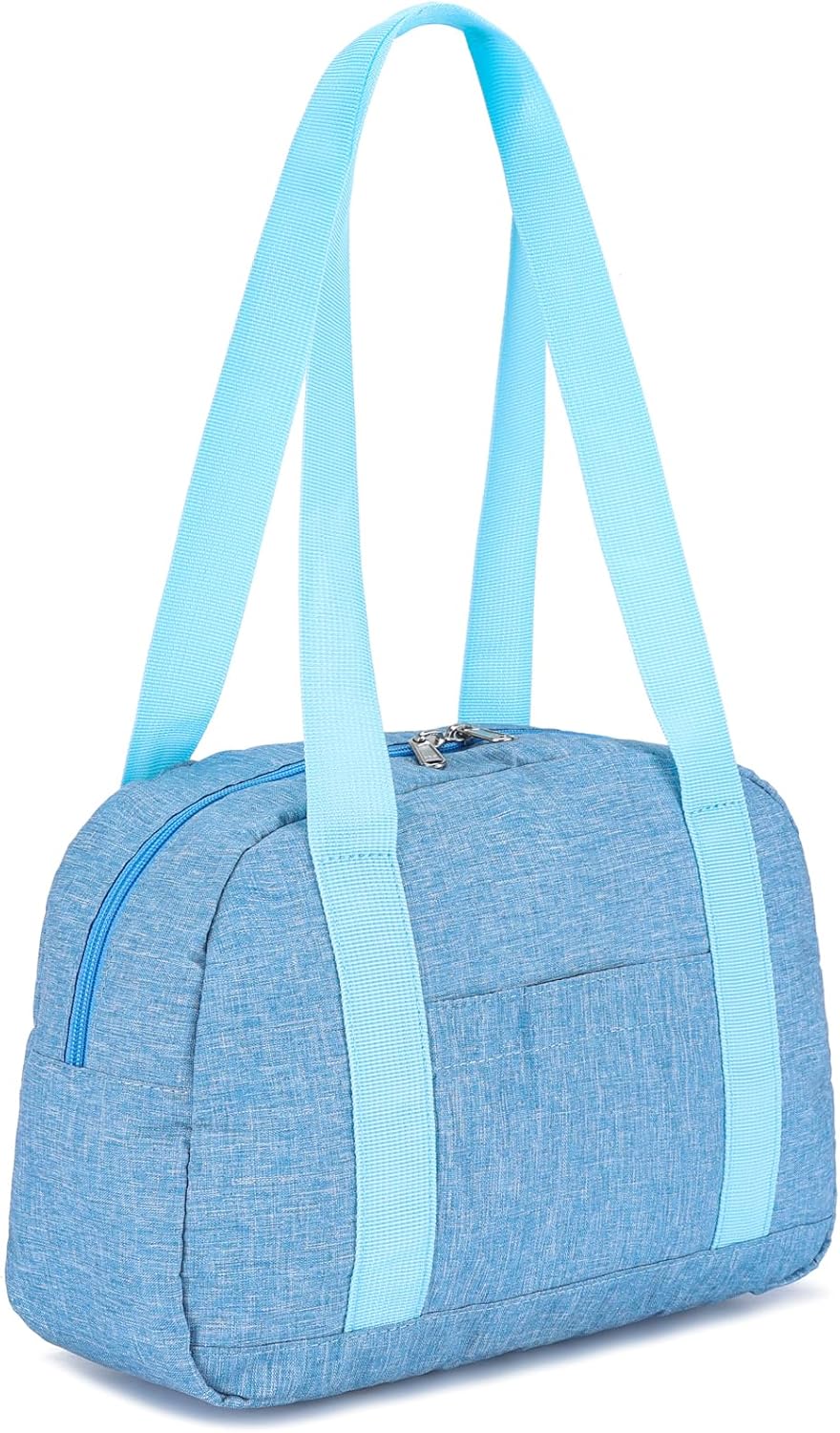 Mini Gym Bag for Women Girls. 12 inch Small Gym Tote. Lightweight Small Carry On Duffle Bag for Travel Sports