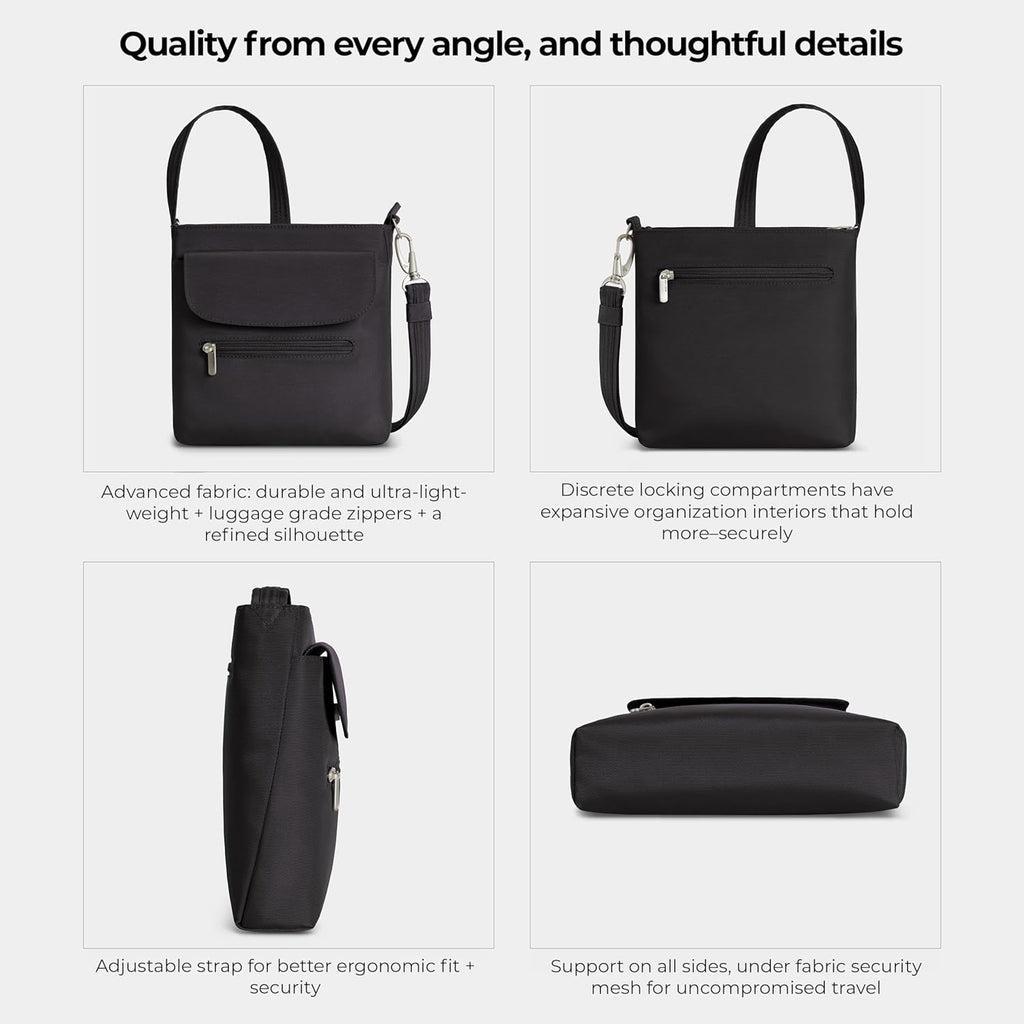 Travelon Anti-Theft Classic Mini Shoulder Bag