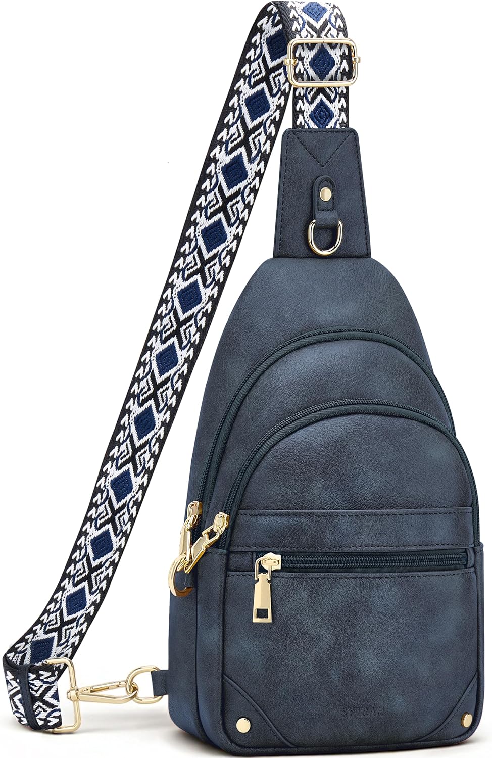 Anti Theft Crossbody Bags for Women. RFID Sling Bag Travel Purse. RFID Cross Body Purses Chest Bag for Travel Beige Brown