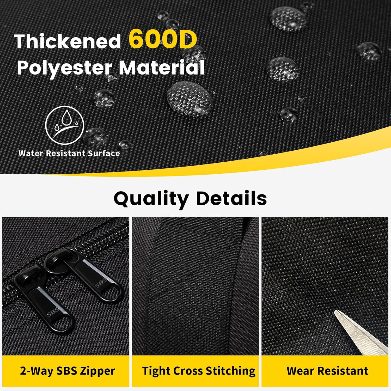 Vorspack Extra Large Duffle Bag for Travel - 100L Duffel Bag for Men Gear Bag for Storage Foldable Weekender Bag for Overnight Camping - Black