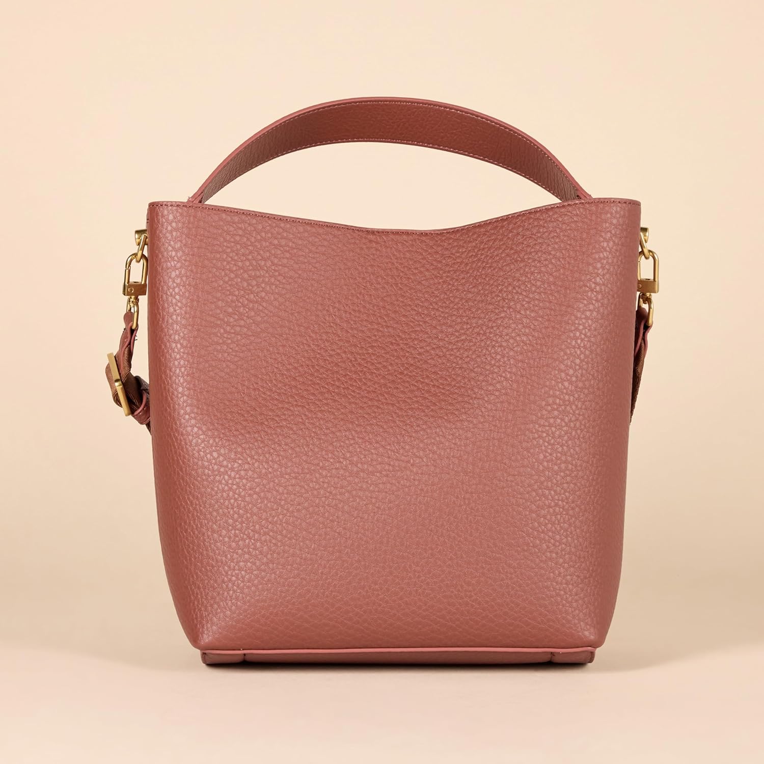 Lady's soft water bucket bag