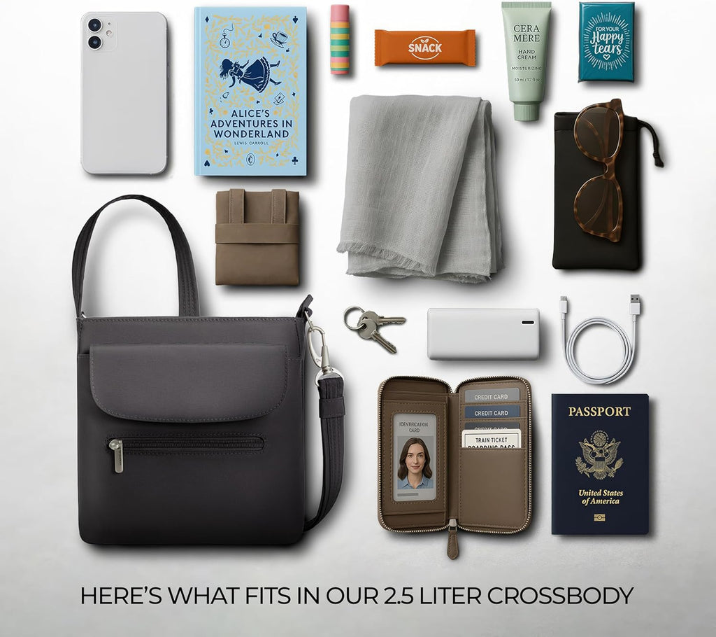 Travelon Anti-Theft Classic Mini Shoulder Bag