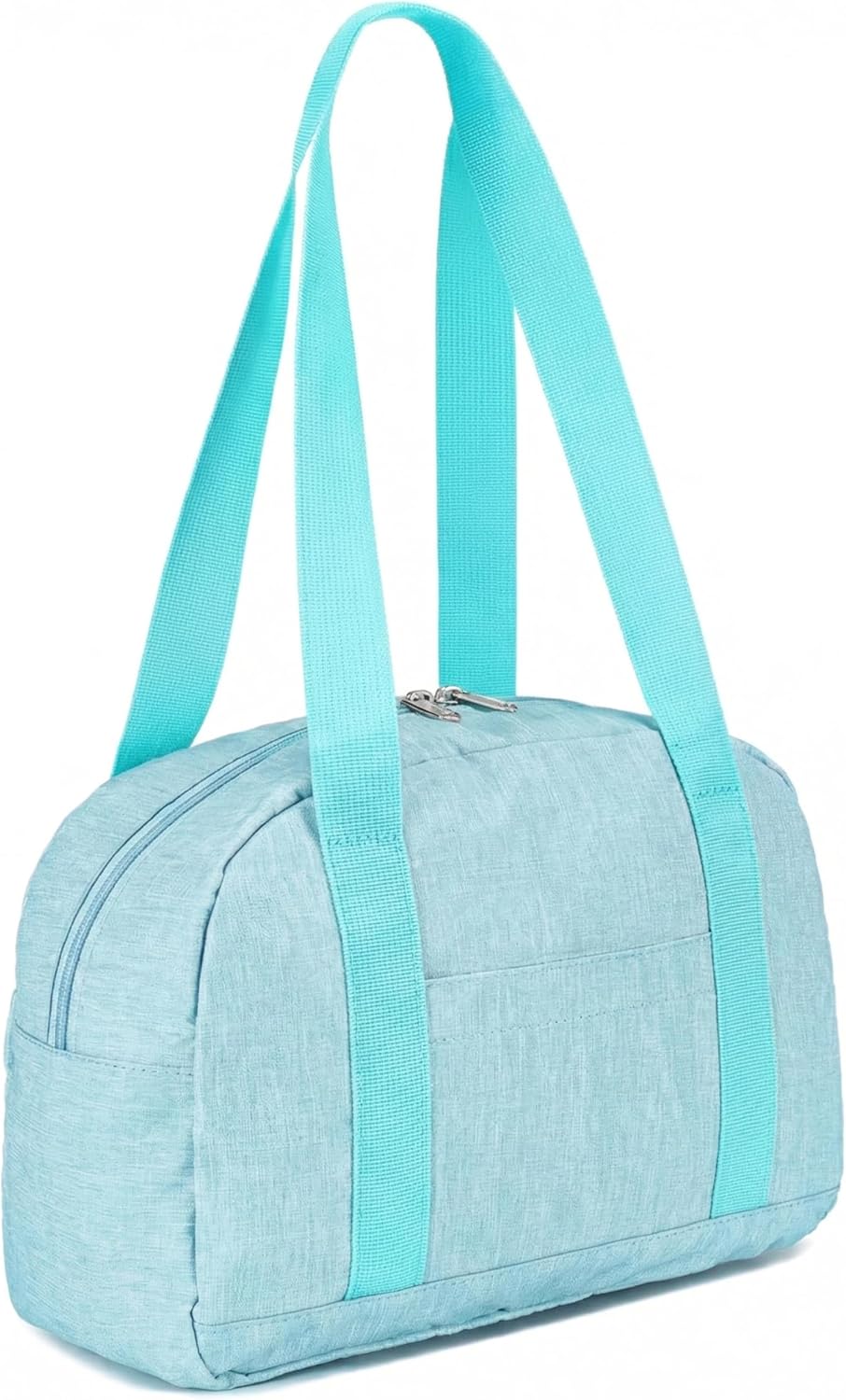 Mini Gym Bag for Women Girls. 12 inch Small Gym Tote. Lightweight Small Carry On Duffle Bag for Travel Sports